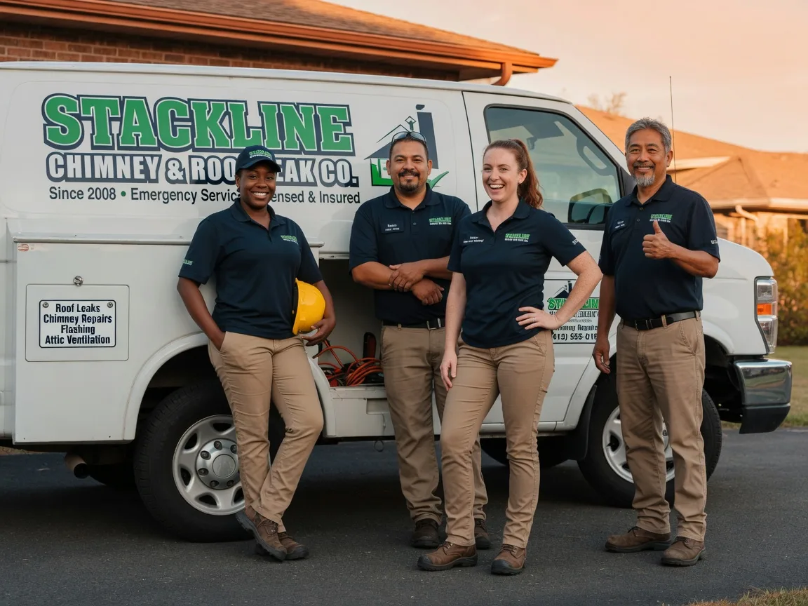 Chimney flashing repair company in Drayden, MD